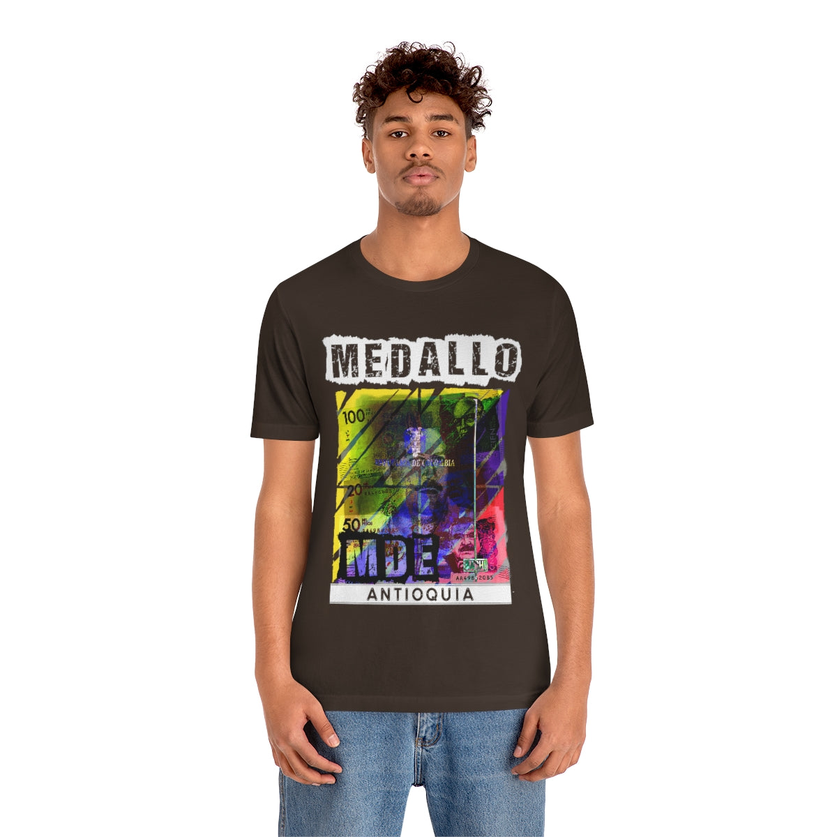 Unisex T-shirt Rep Your Country Medellin Colombia Medallo Printify
