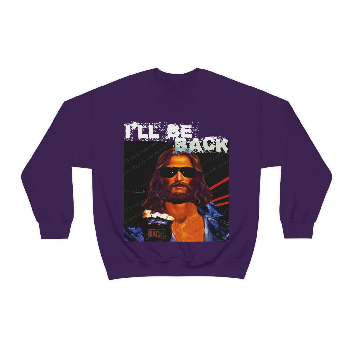 Unisex Sweatshirt Bachi Terminator Jesus