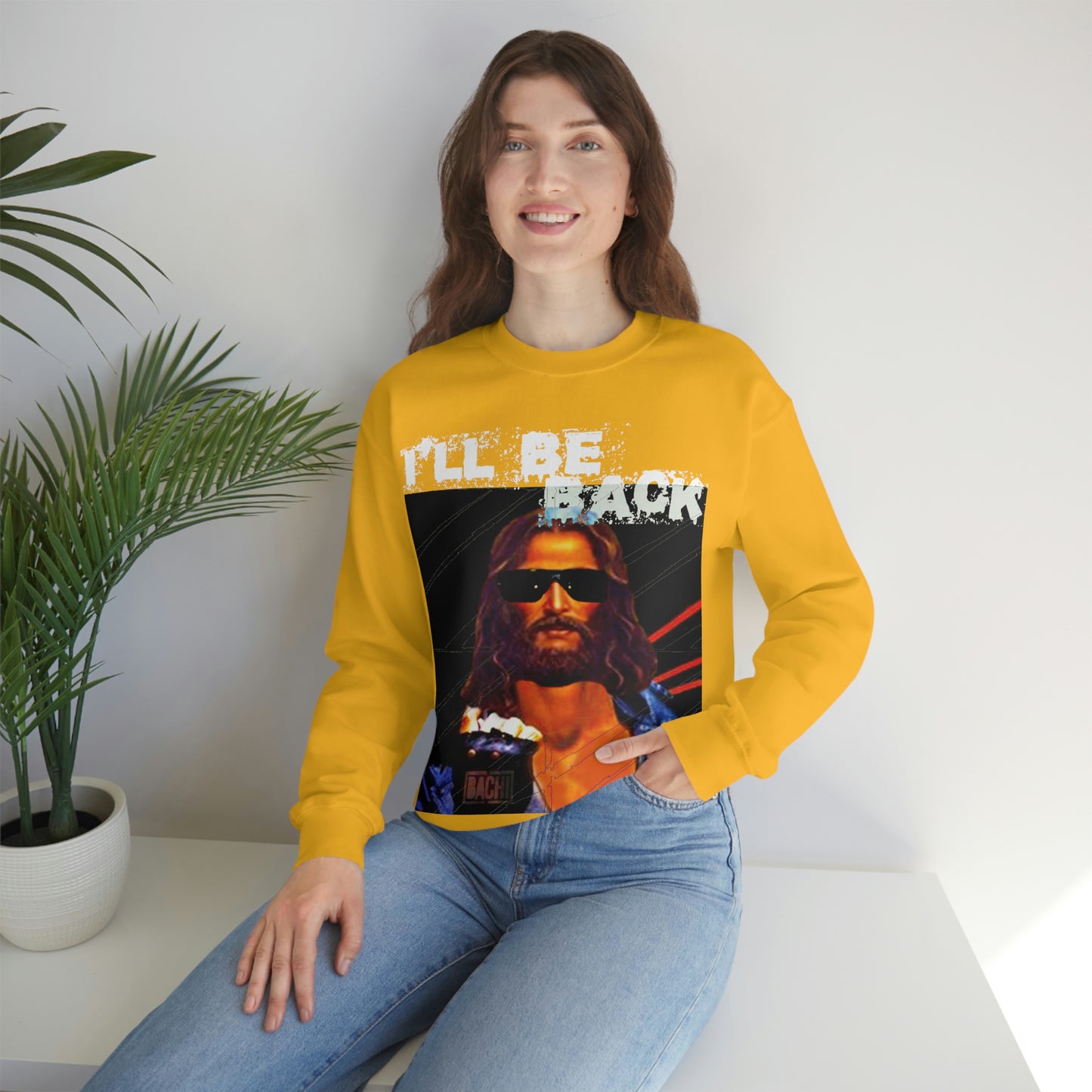 Unisex Sweatshirt Bachi Terminator Jesus