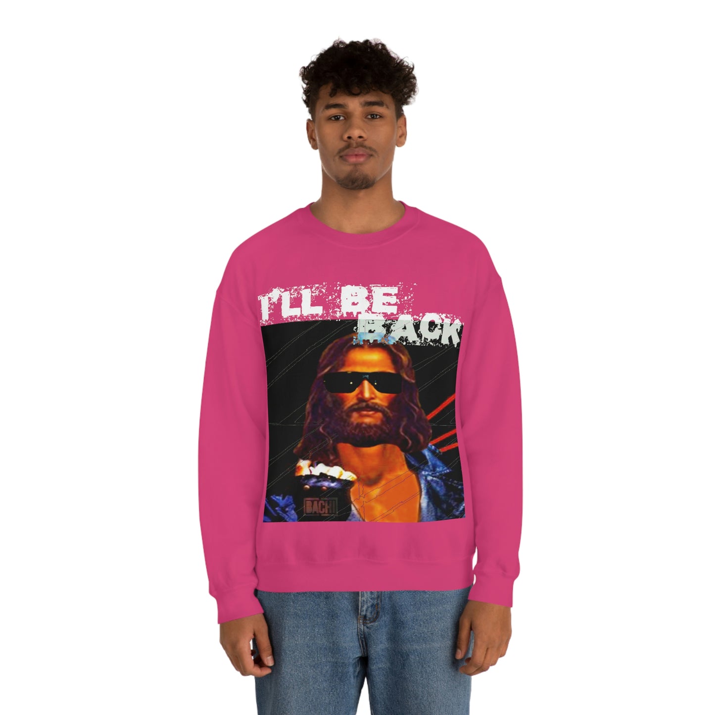 Unisex Sweatshirt Bachi Terminator Jesus