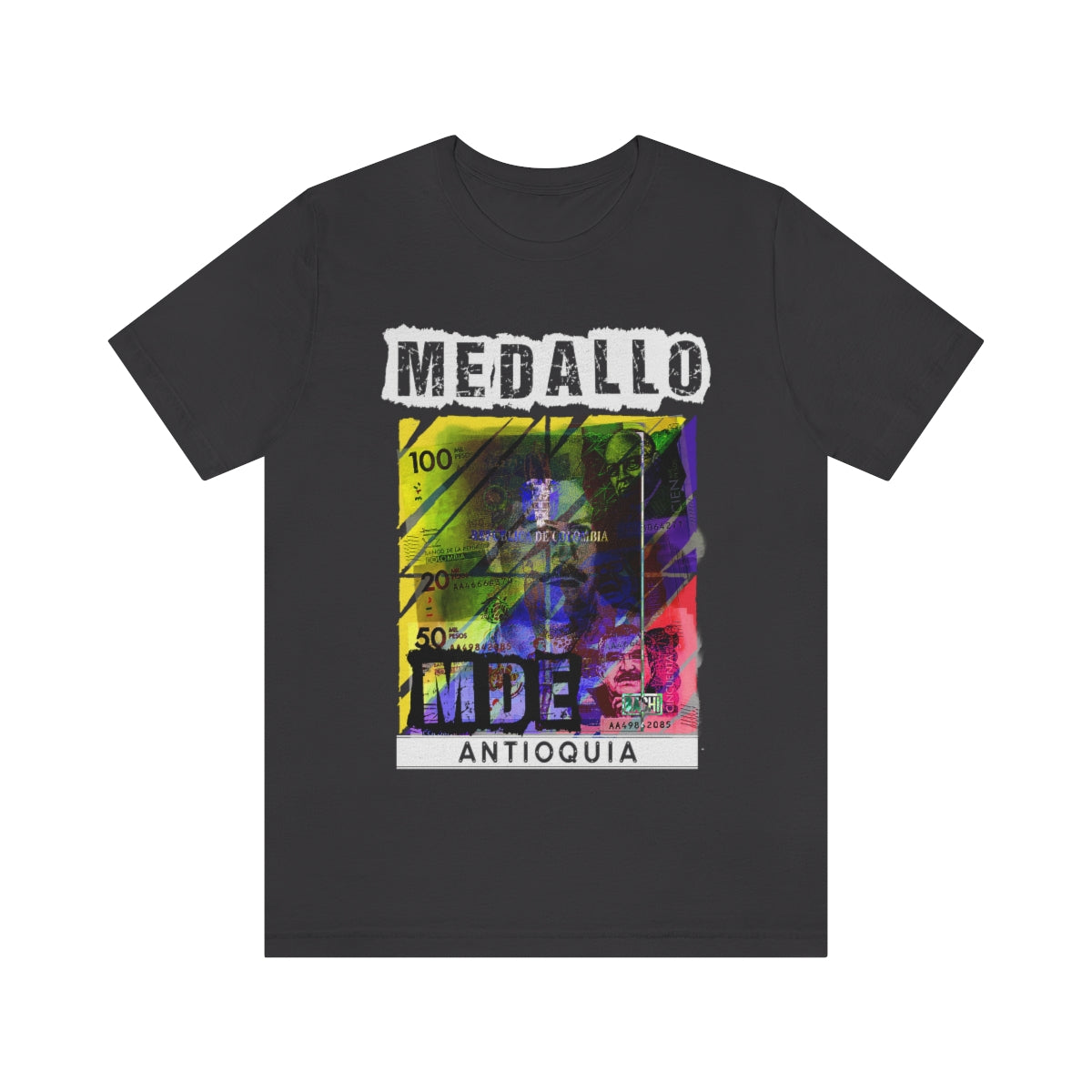 Unisex T-shirt Rep Your Country Medellin Colombia Medallo Printify