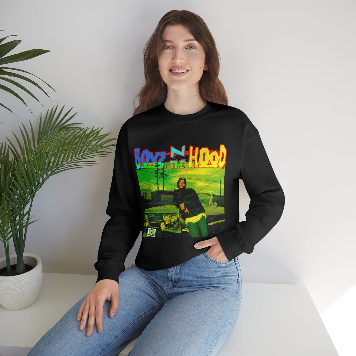 Unisex Sweater Bachi Boyz In The Hood Ice Cube Printify