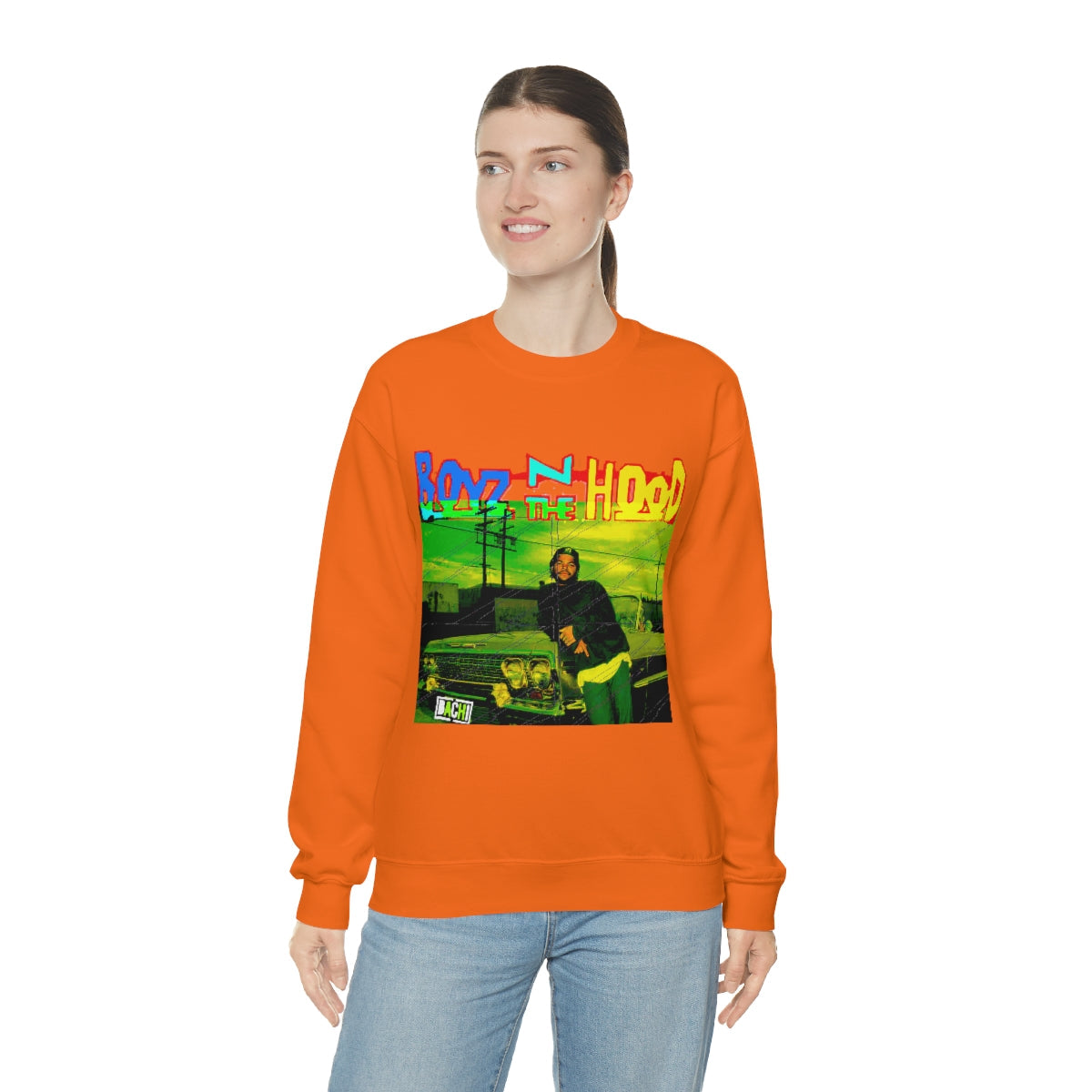 Unisex Sweater Bachi Boyz In The Hood Ice Cube Printify