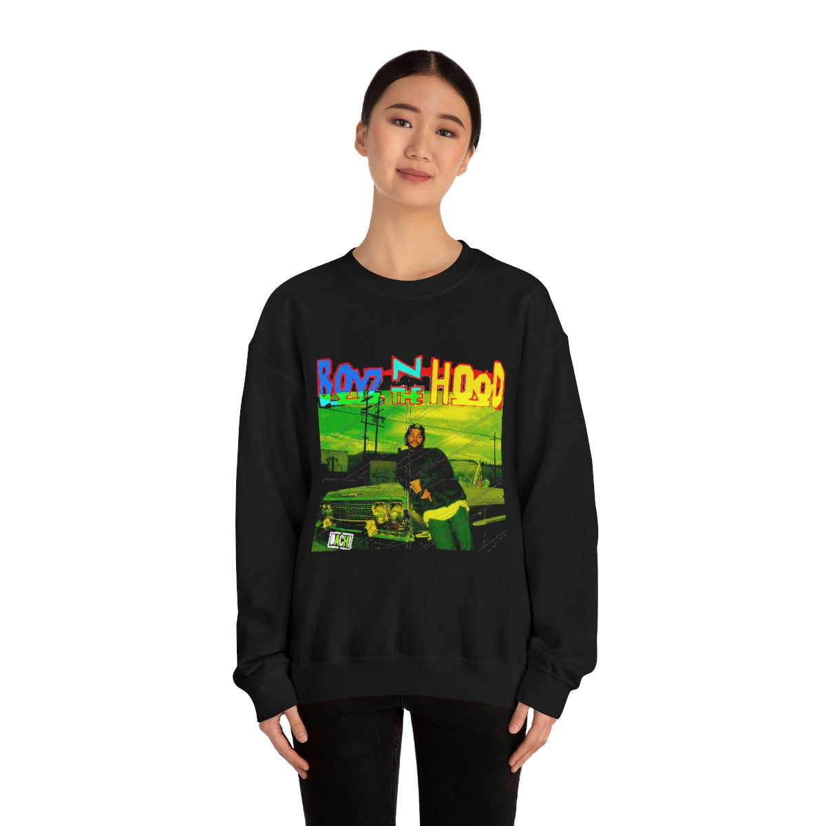Unisex Sweater Bachi Boyz In The Hood Ice Cube Printify