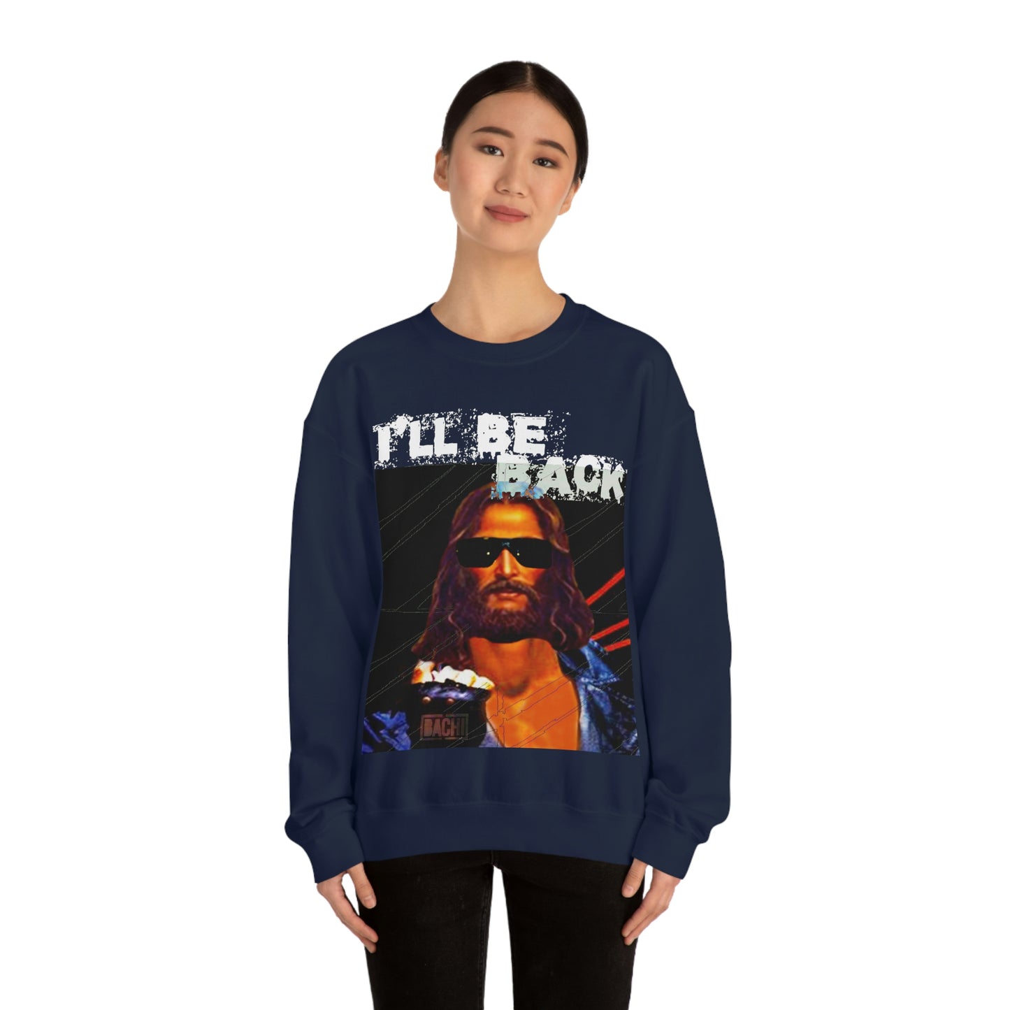 Unisex Sweatshirt Bachi Terminator Jesus