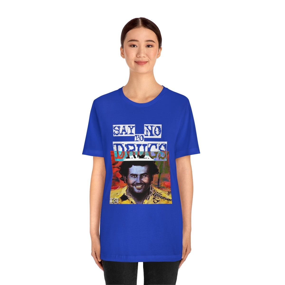 Unisex T-shirt Pablo Escobar Water Paint Art - Bachi Apparel