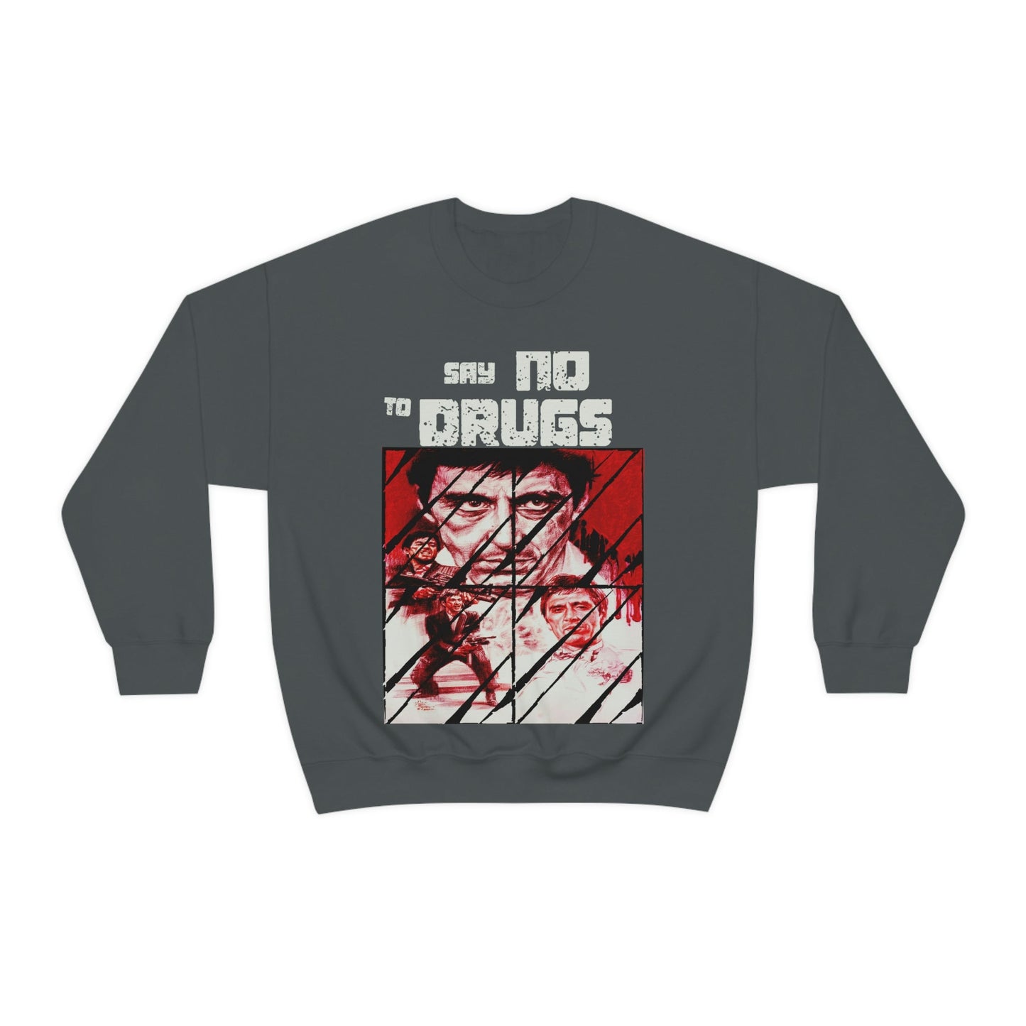 Unisex Sweater Scarface faces Printify