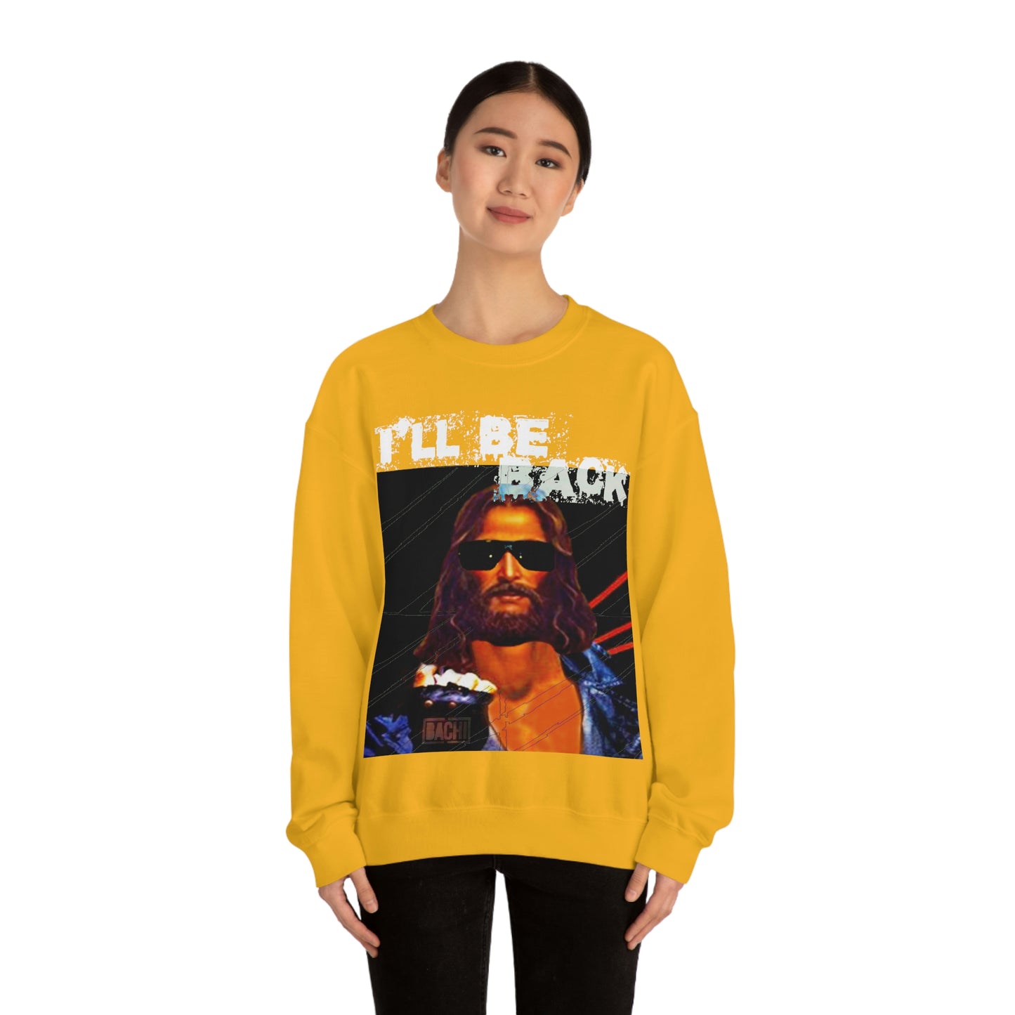 Unisex Sweatshirt Bachi Terminator Jesus