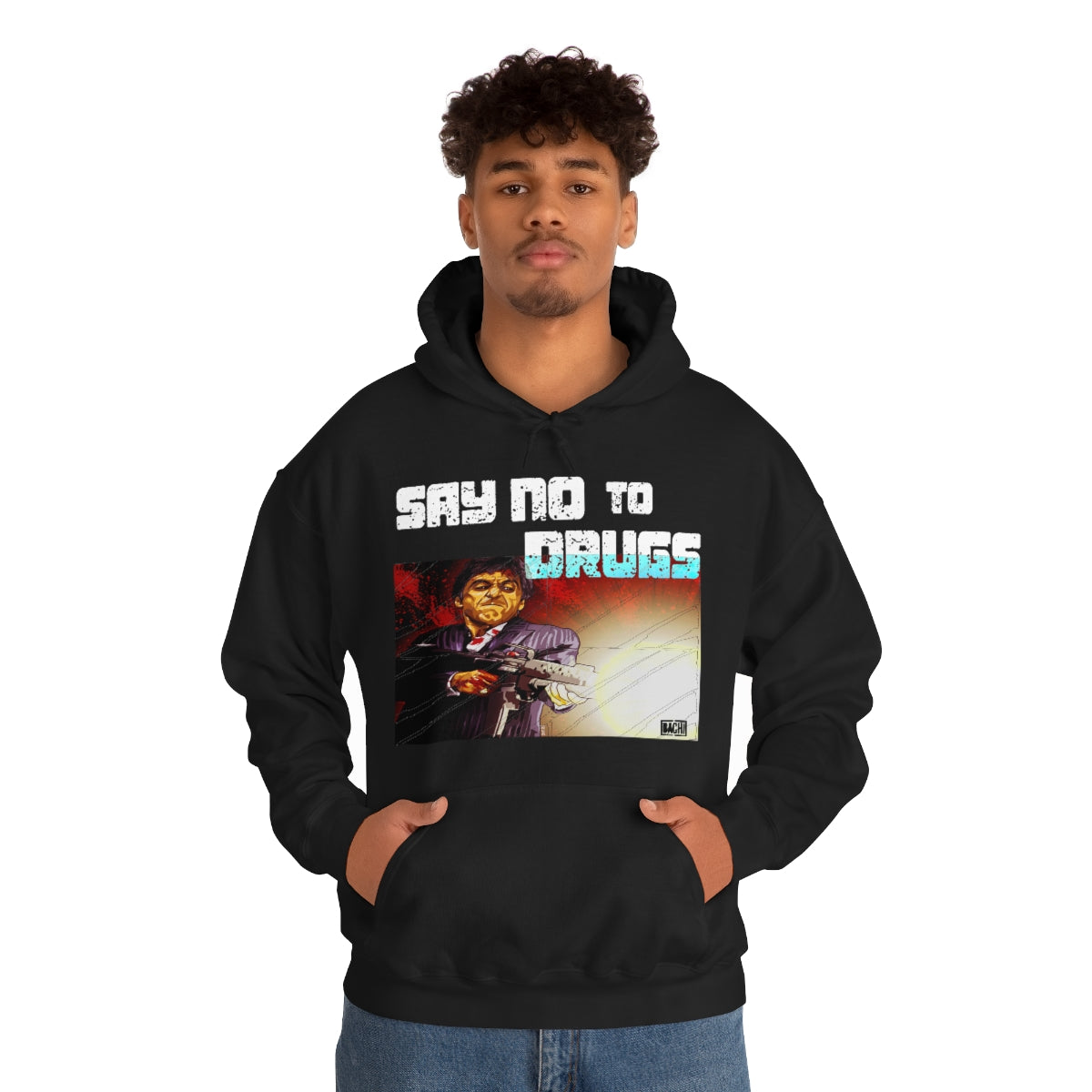Unisex Hoodie Tony Montana Say No To Drugs