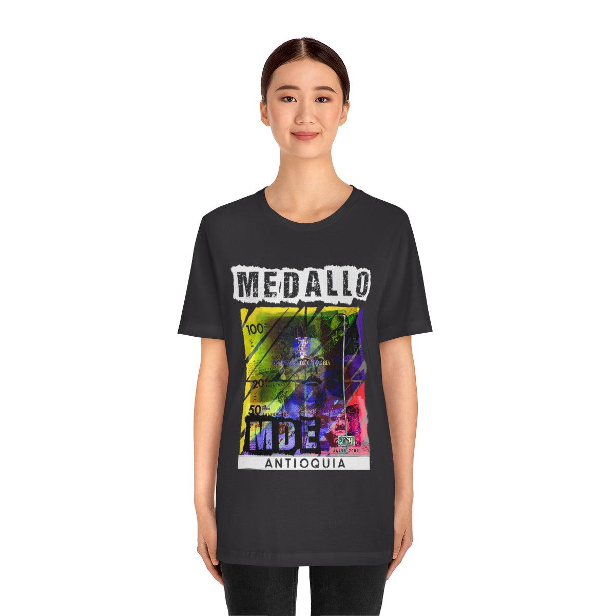 Unisex T-shirt Rep Your Country Medellin Colombia Medallo Printify