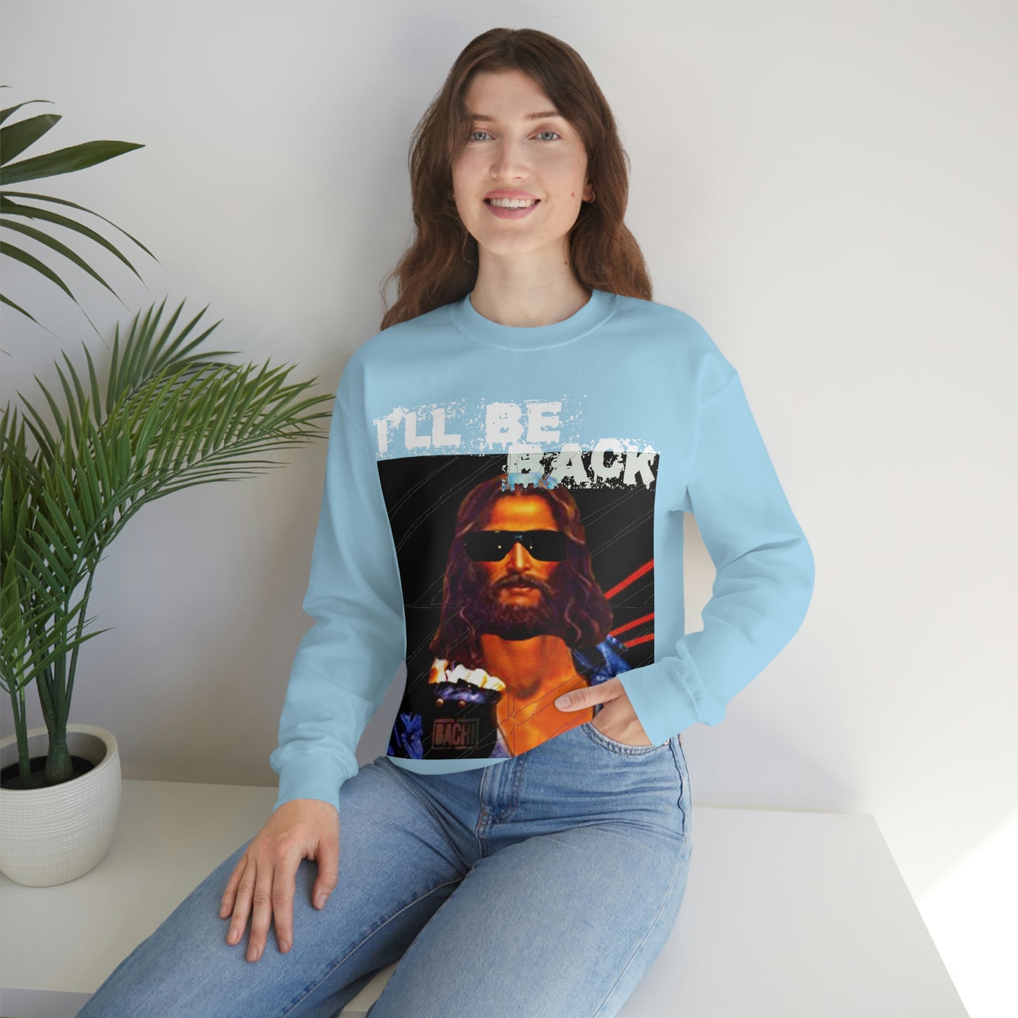 Unisex Sweatshirt Bachi Terminator Jesus