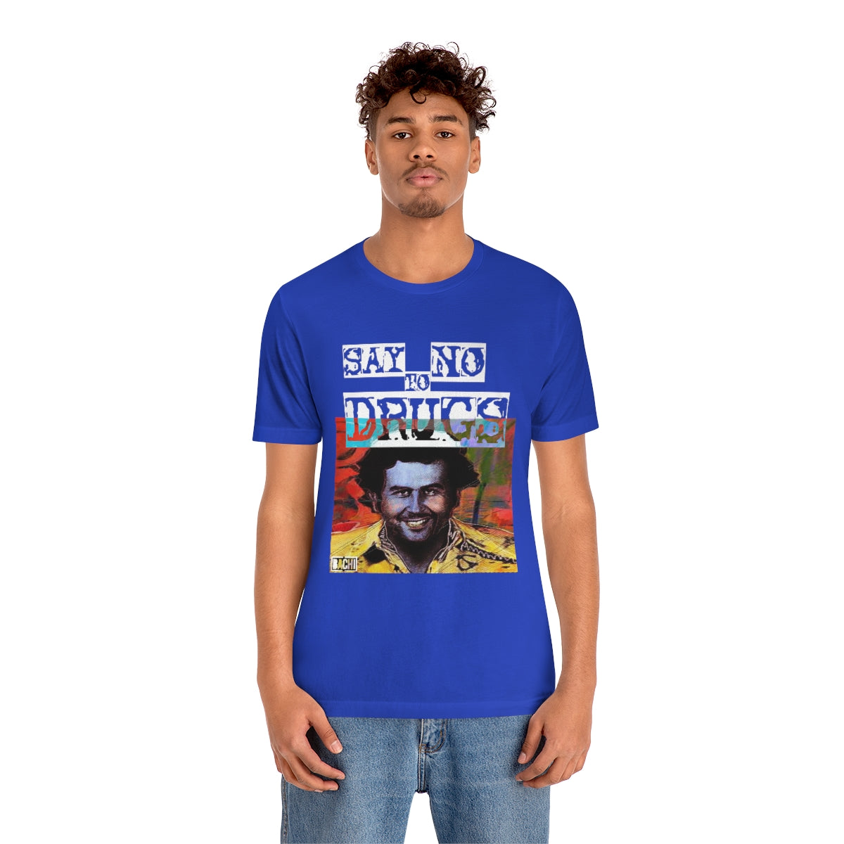 Unisex T-shirt Pablo Escobar Water Paint Art - Bachi Apparel