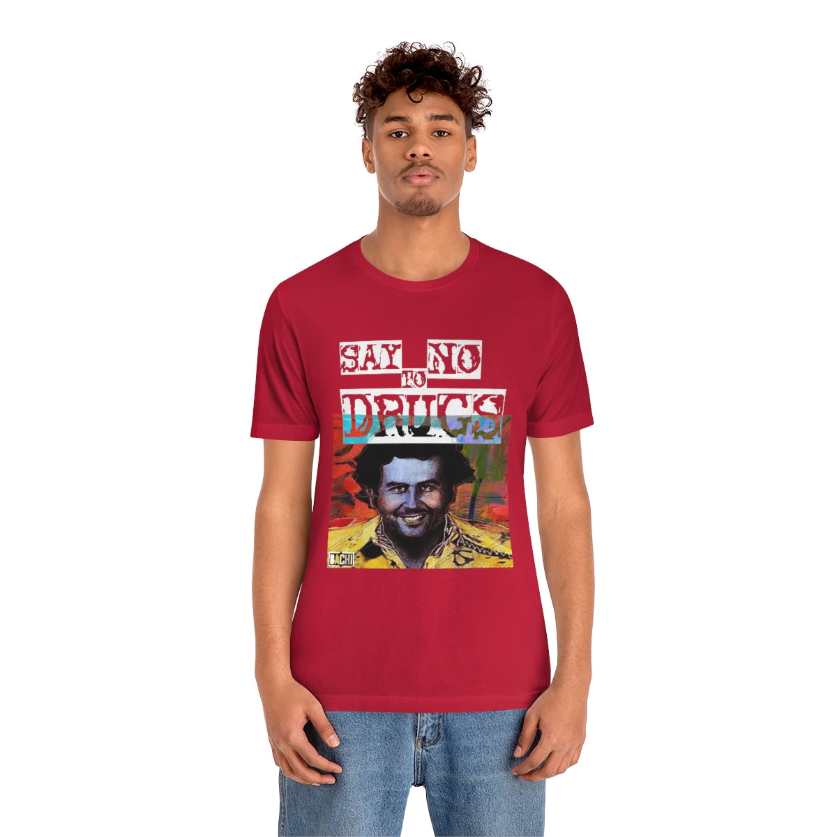 Unisex T-shirt Pablo Escobar Water Paint Art - Bachi Apparel