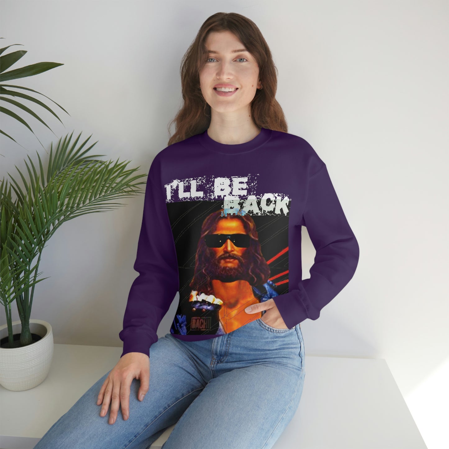 Unisex Sweatshirt Bachi Terminator Jesus