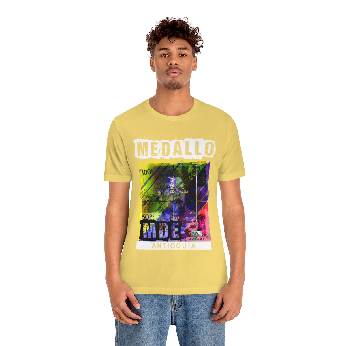 Unisex T-shirt Rep Your Country Medellin Colombia Medallo Printify