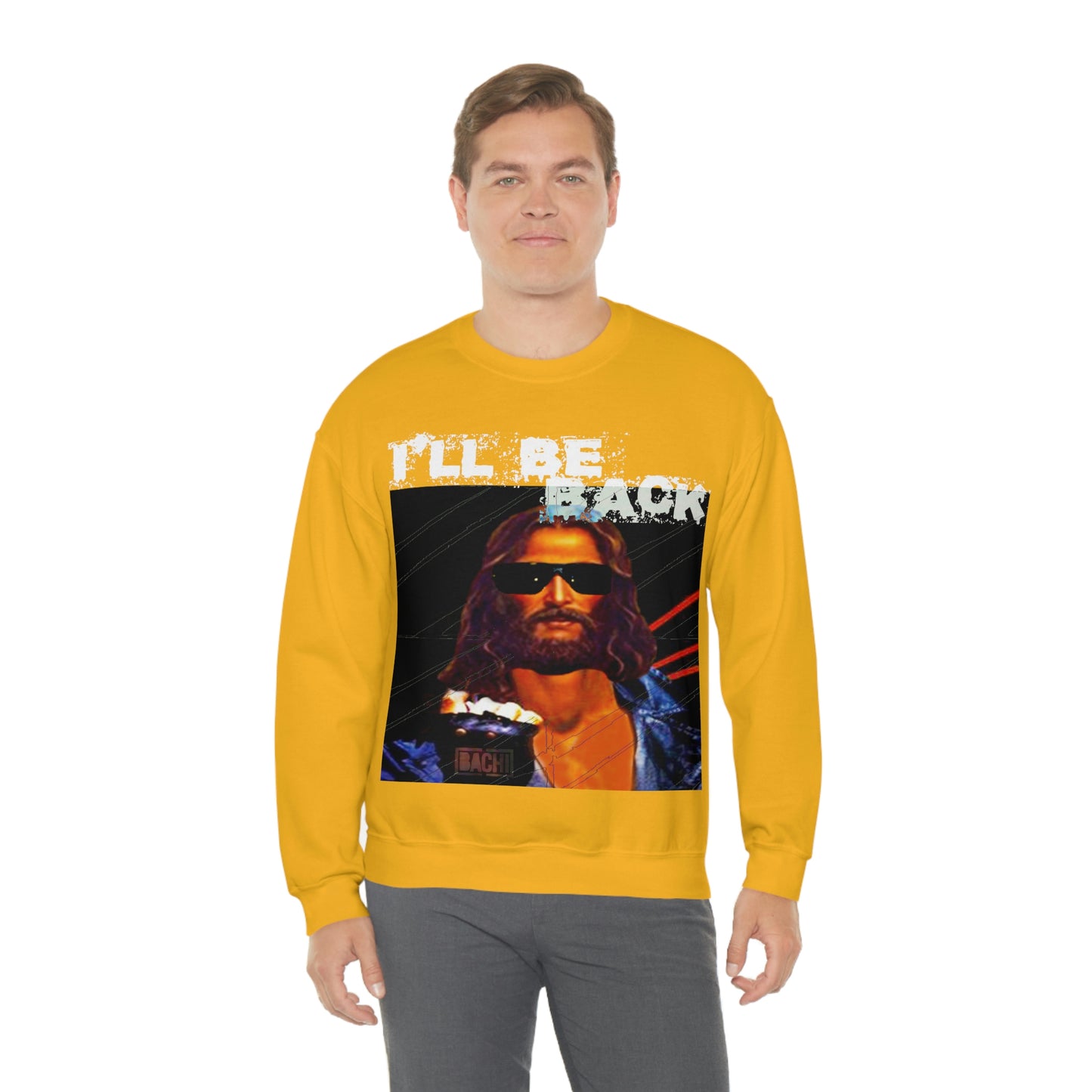 Unisex Sweatshirt Bachi Terminator Jesus