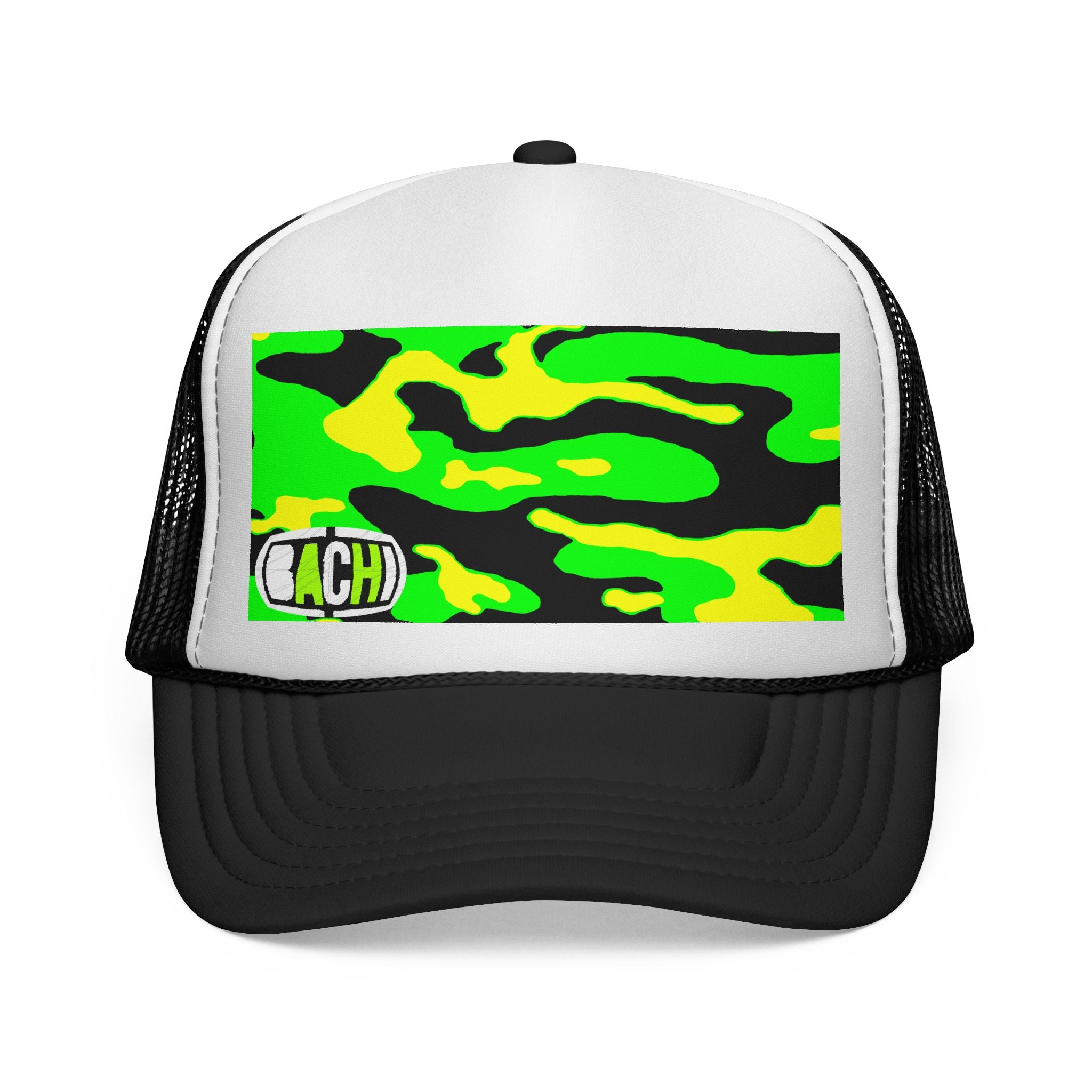 Camouflage Trucker Cap Bachi Design