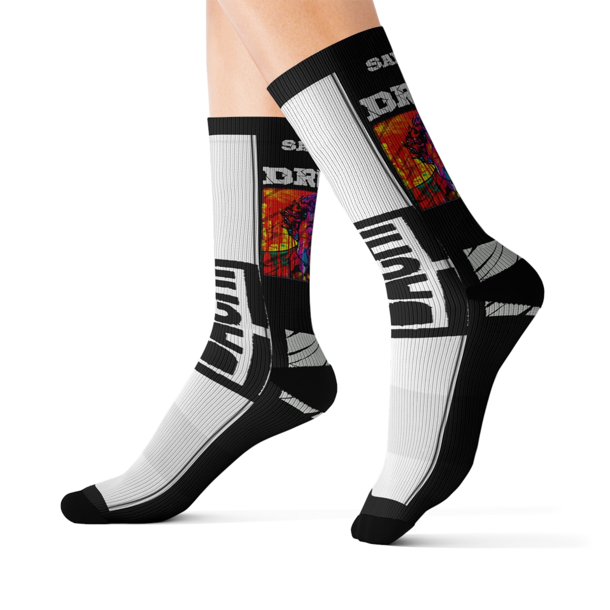 Unisex Socks Drug-Free Advocacy