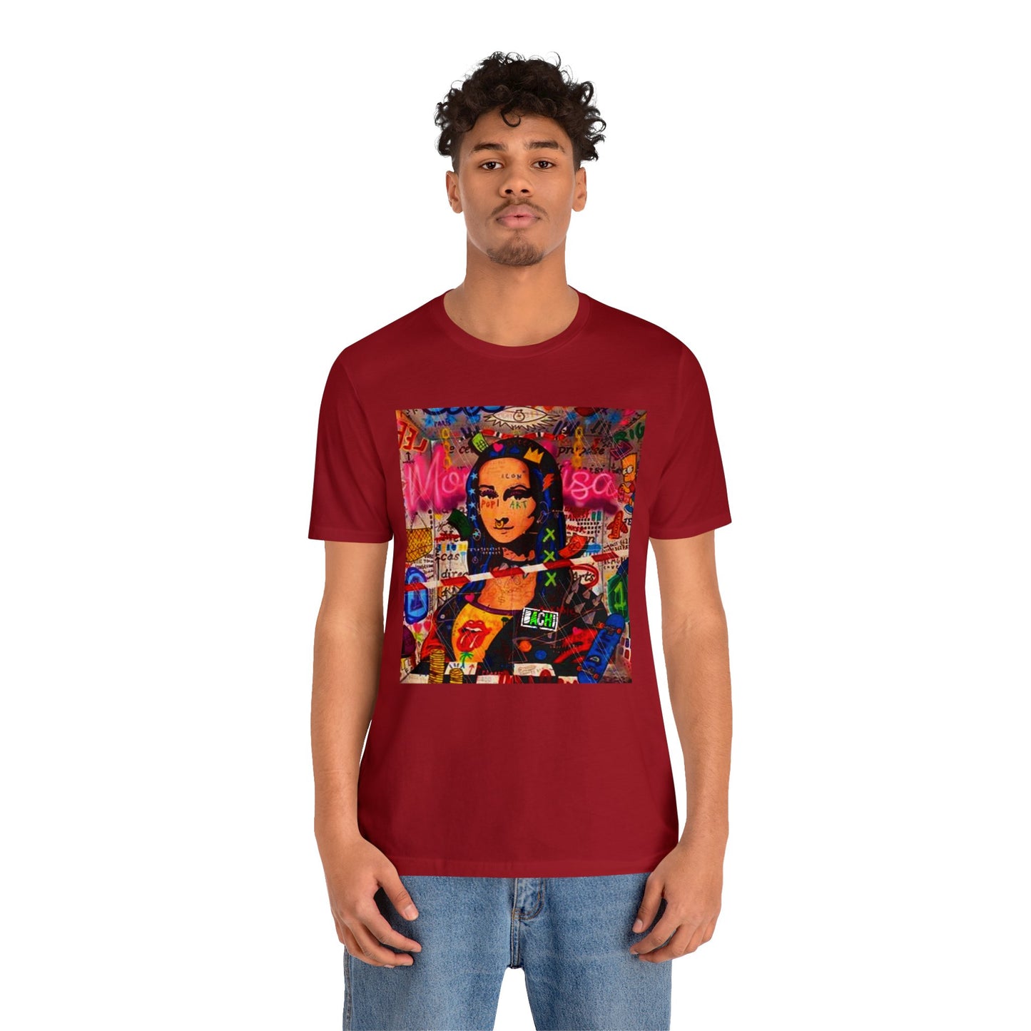 Unisex T-shirt Bachi Monalisa