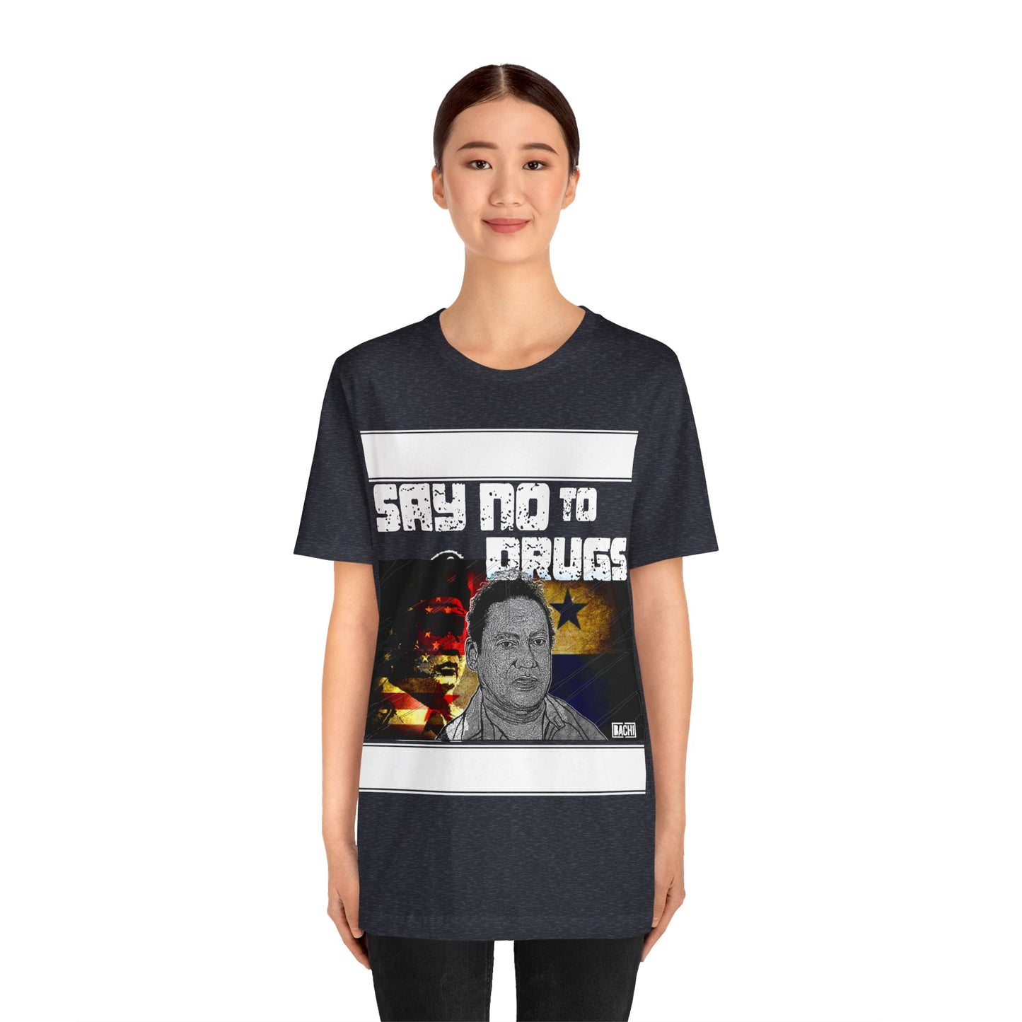 Unisex T-Shirt Manuel Noriega Say No To Drugs