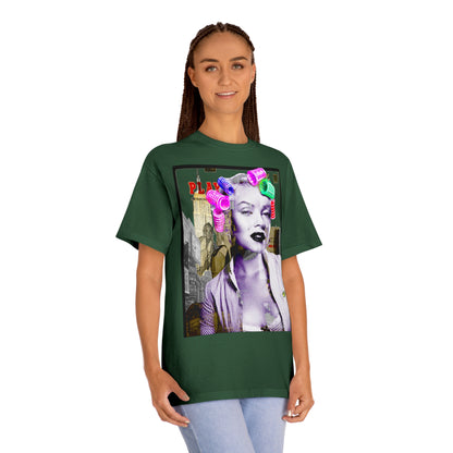 Unisex T-shirt Marilyn Monroe Rollers