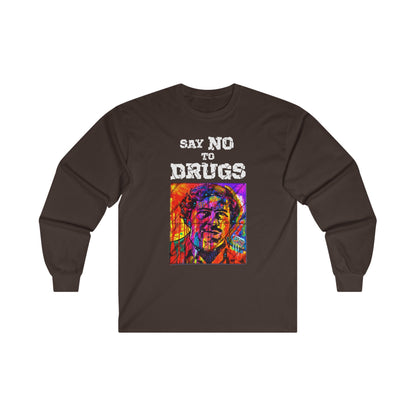 Unisex Long Sleeve T-shirt Pablo Escobar Colors