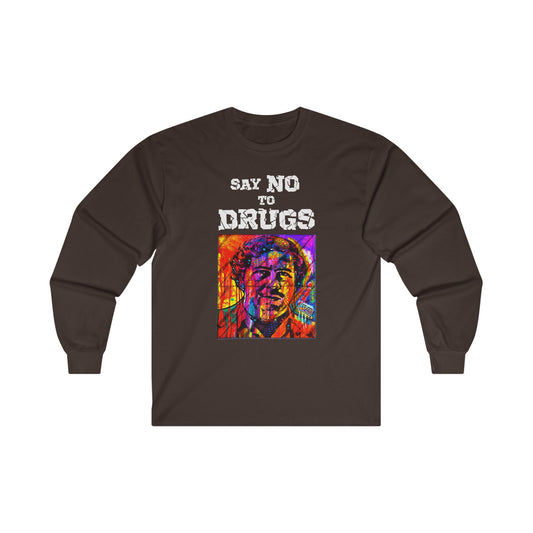 Unisex Long Sleeve T-shirt Pablo Escobar Colors