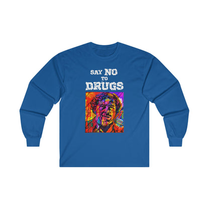 Unisex Long Sleeve T-shirt Pablo Escobar Colors