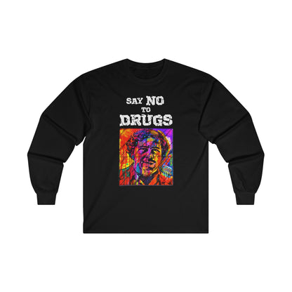 Unisex Long Sleeve T-shirt Pablo Escobar Colors