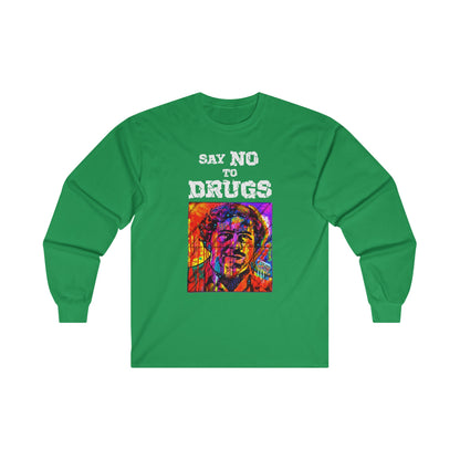 Unisex Long Sleeve T-shirt Pablo Escobar Colors