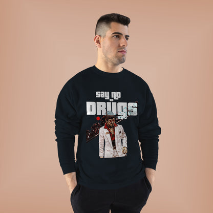 Unisex Sweatshirt Scarface Say No To Drugs