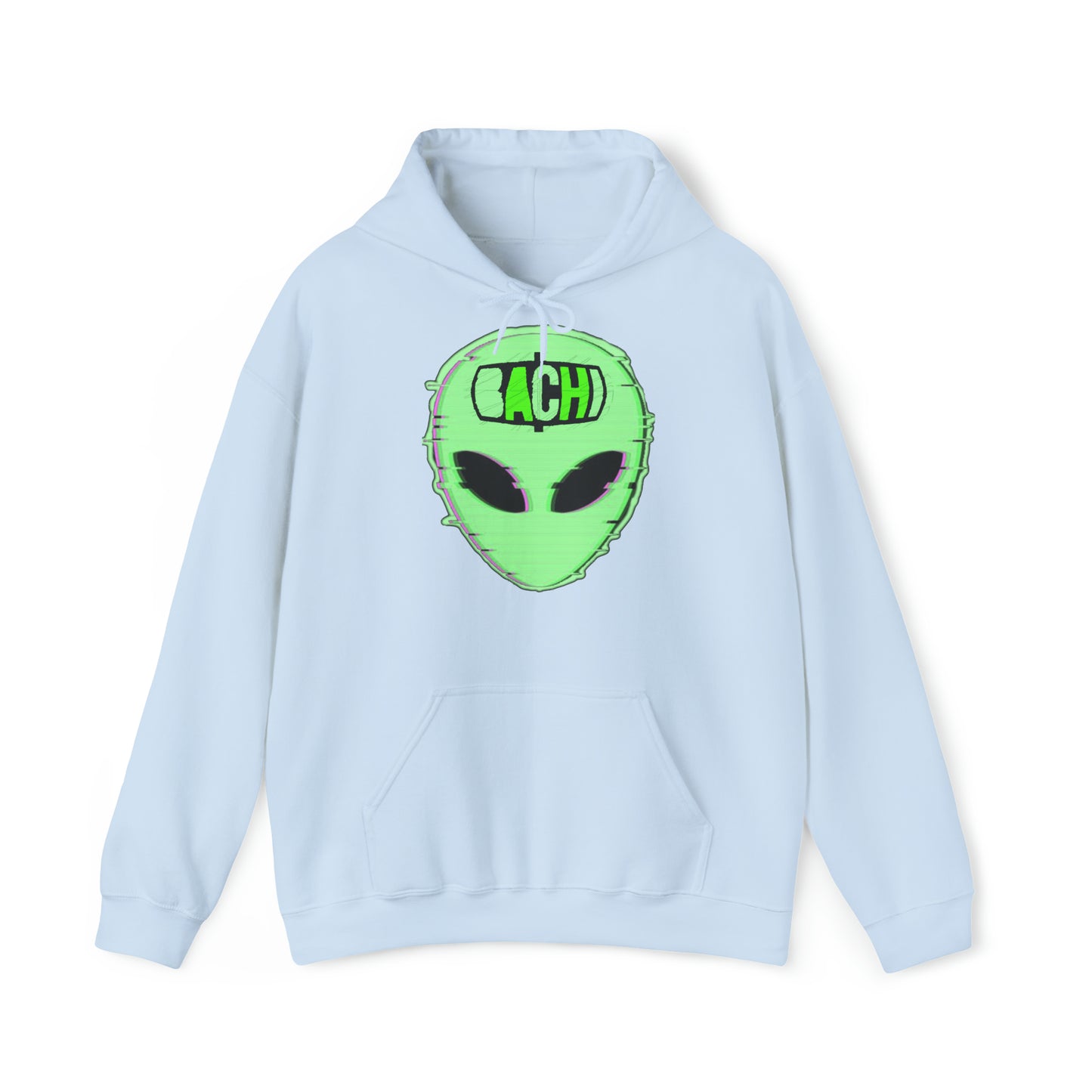 Unisex Hooded Sweatshirt Bachi Alien