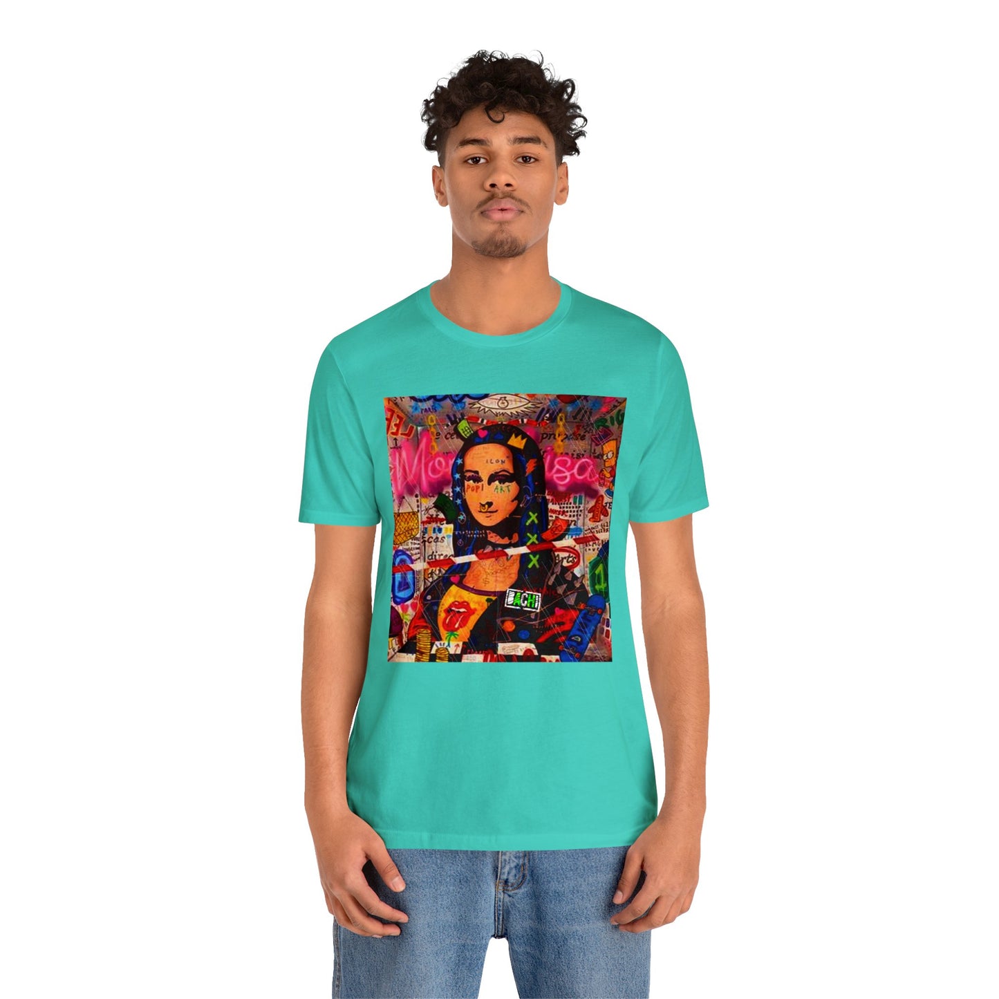 Unisex T-shirt Bachi Monalisa