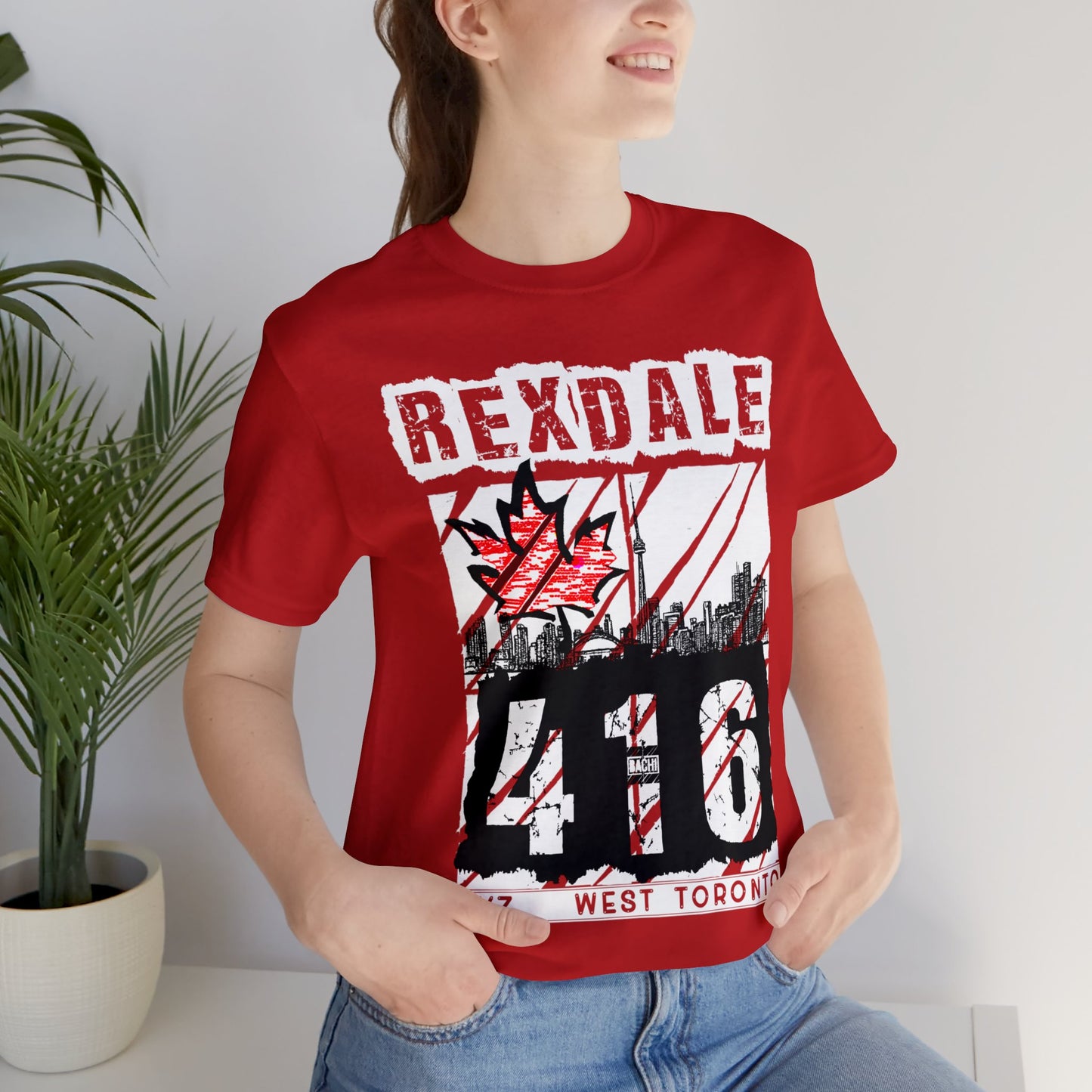 Unisex T-shirt Rep Your City Rexdale