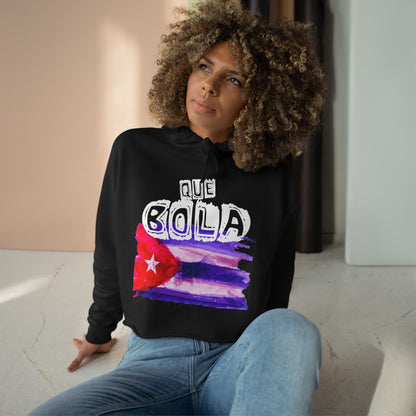 Women's Crop Hoodie Bachi Cuba