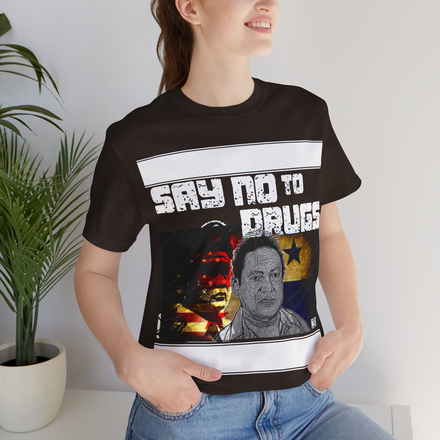 Unisex T-Shirt Manuel Noriega Say No To Drugs