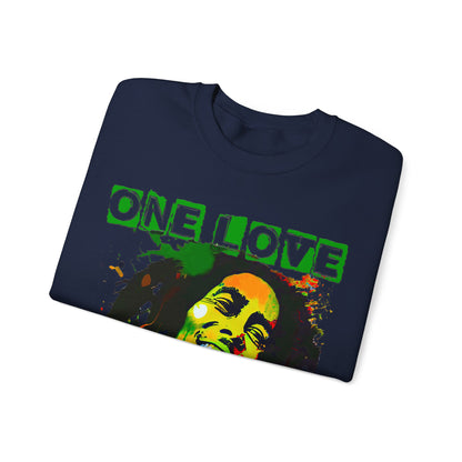 Unisex Sweatshirt Bob Marley One Love