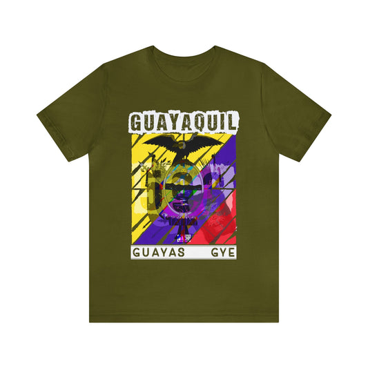 Unisex T-shirt Guayaquil, Ecuador Rep Your Country