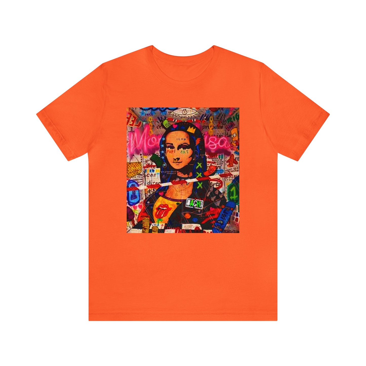 Unisex T-shirt Bachi Monalisa