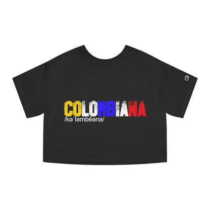 Women's Crop Top Colombiana