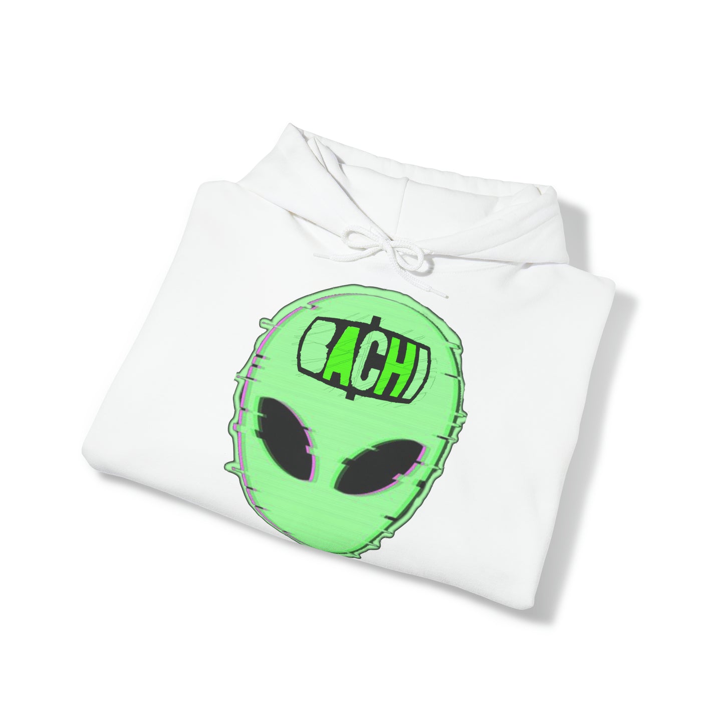 Unisex Hooded Sweatshirt Bachi Alien