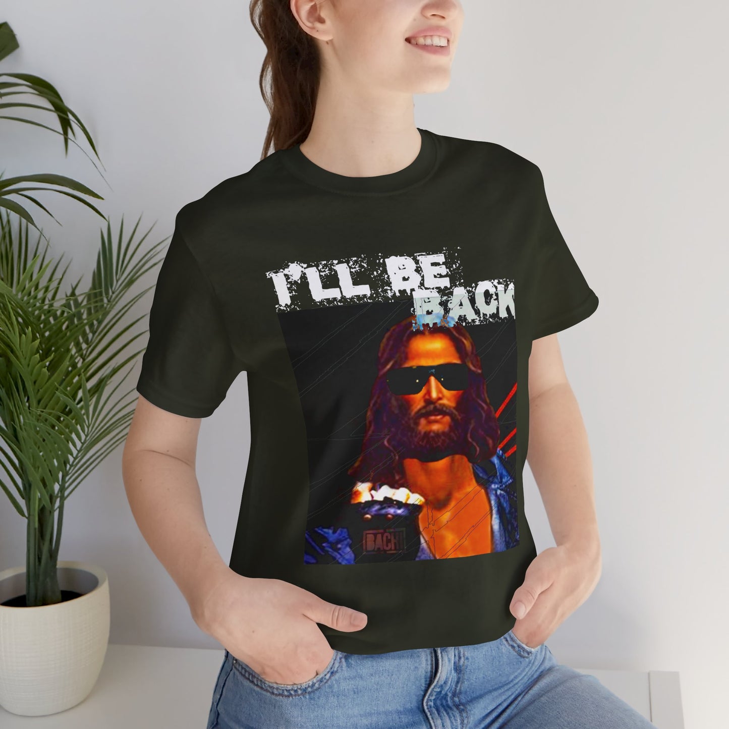 Unisex T-shirt Bachi Terminator Jesus