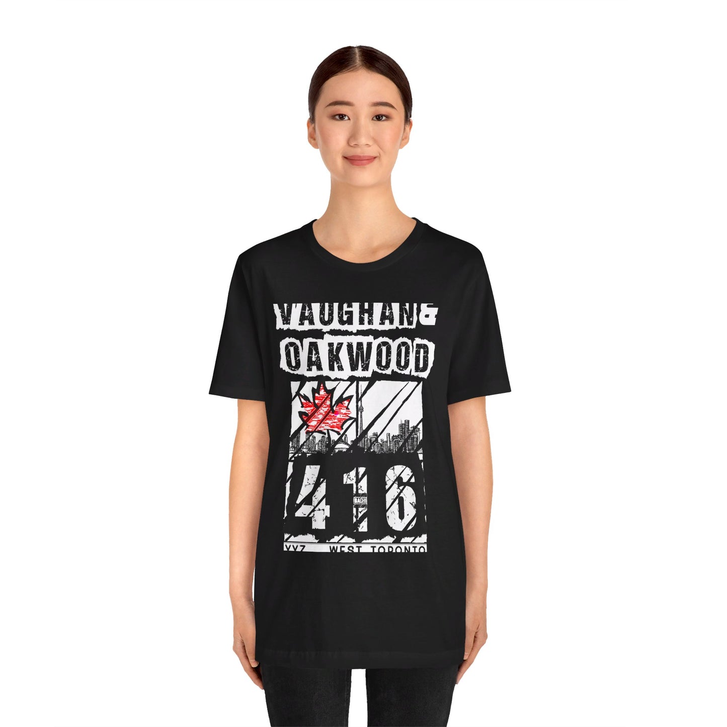 Unisex T-shirt Rep Your City Vaughan & Oakwood