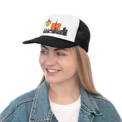 Trucker Cap Hat Bachi 6ix Skyline