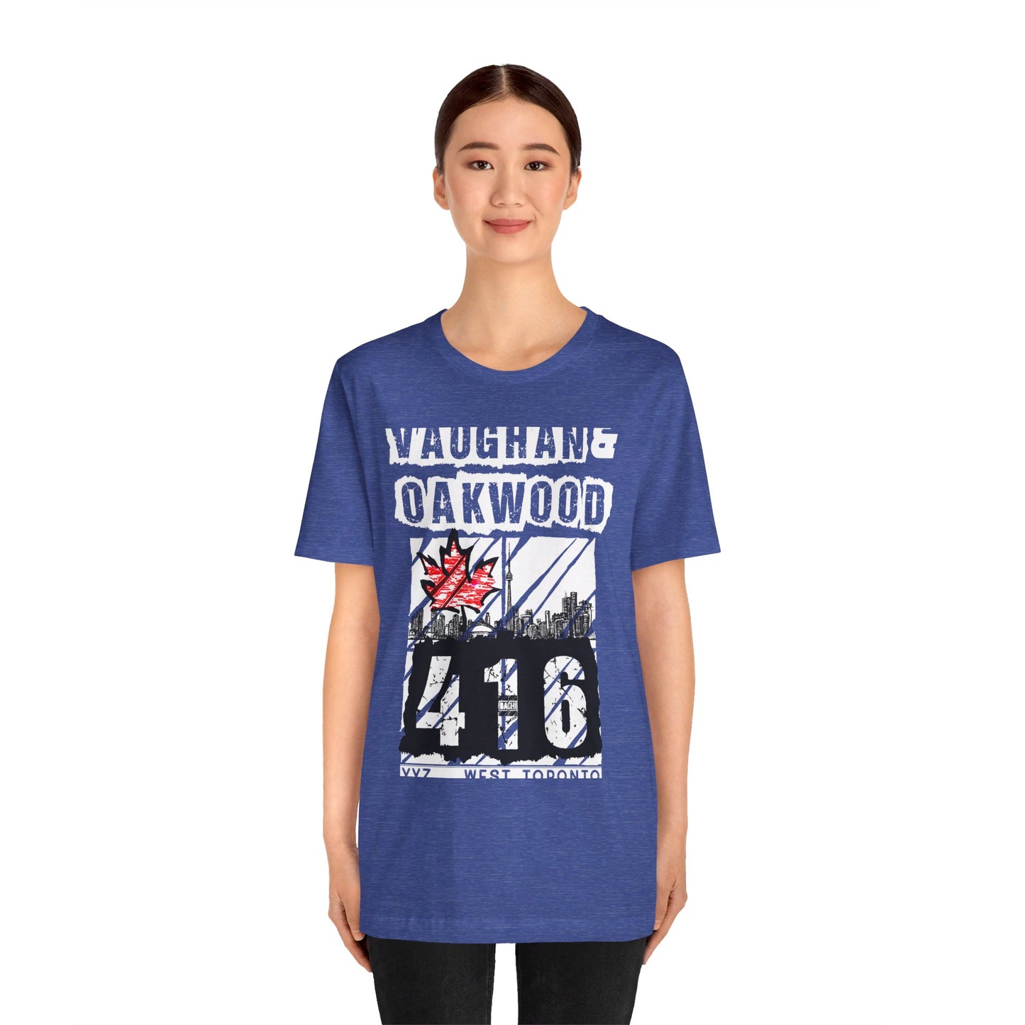 Unisex T-shirt Rep Your City Vaughan & Oakwood