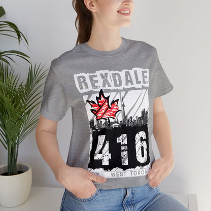 Unisex T-shirt Rep Your City Rexdale