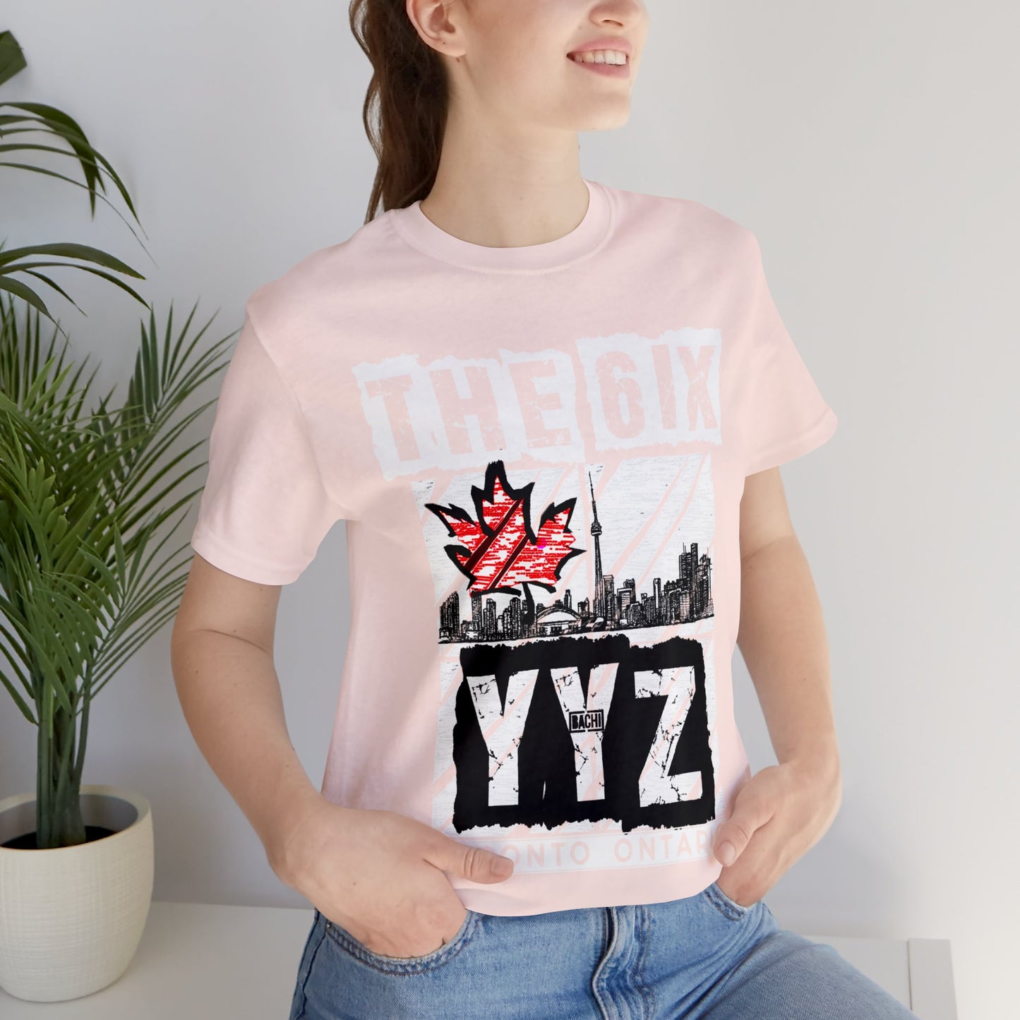 Unisex T-shirt Rep Your City The 6ix