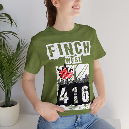 Unisex T-shirt Rep your city Finch West