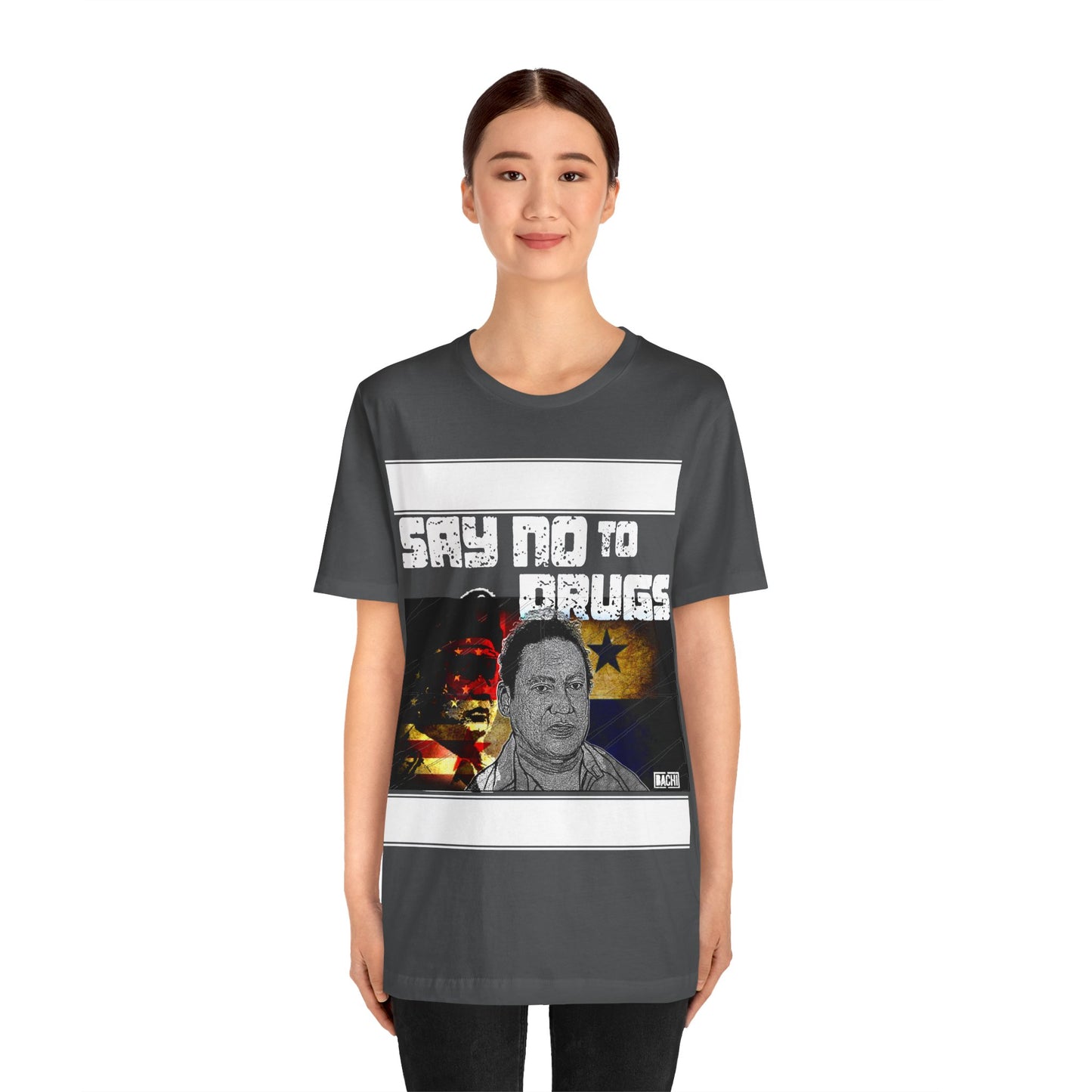 Unisex T-Shirt Manuel Noriega Say No To Drugs