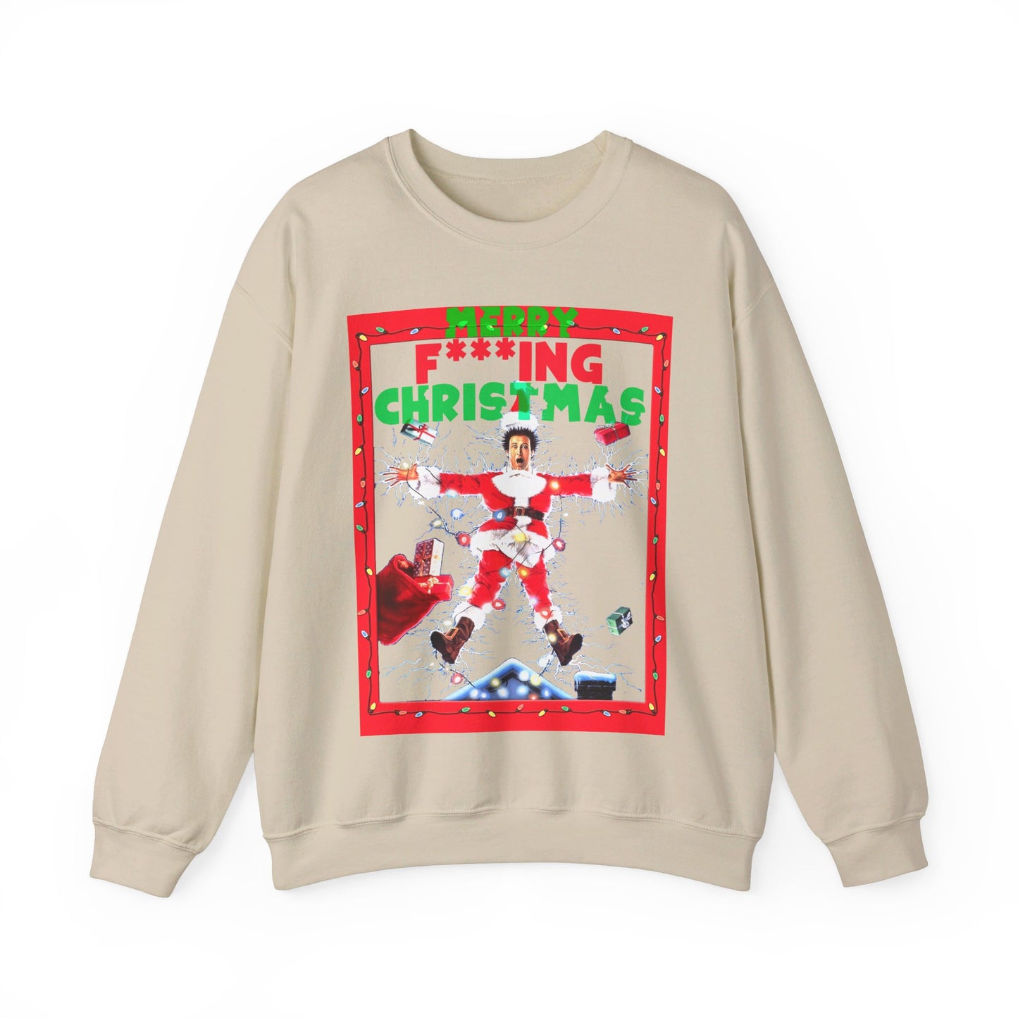 Unisex Sweatshirt Merry F***ing Christmas Chevy Chase